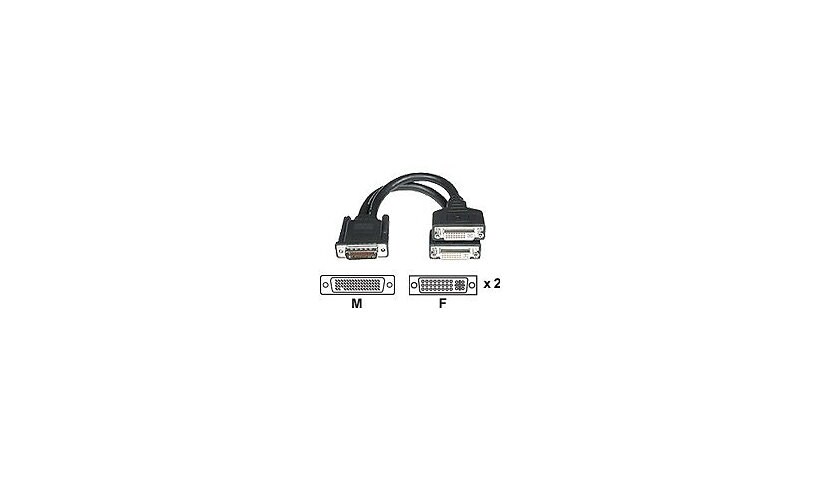 C2G DVI cable - 23 cm