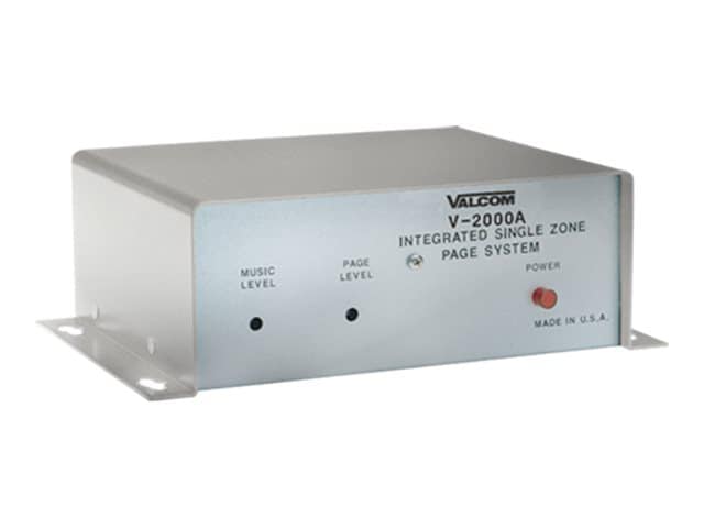 Valcom V 2000A - one-way page control unit