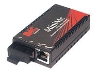 IMC MiniMc 100BASE-TX to 10/100BASE-TX Switching Fiber Converter