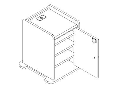 BALT Security Cabinet - cabinet unit