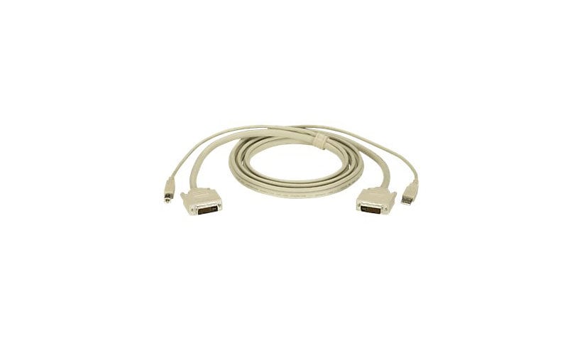 Black Box ServSwitch - DVI cable - DVI-I to DVI-I - 15 ft