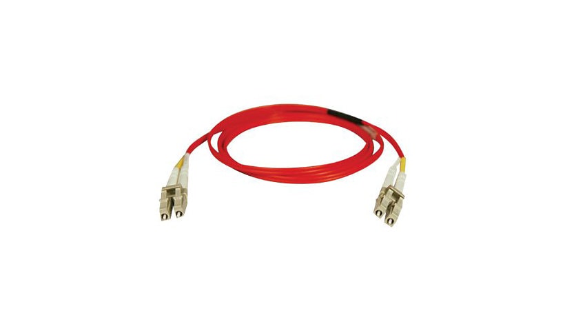 Tripp Lite 2M Duplex Multimode 62.5/125 Fiber Optic Patch Cable LC/LC Red 6' 6ft 2 Meter - patch cable - 2 m - red