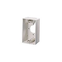 C2G Single Gang Wall Box - Surface Mount Box - White