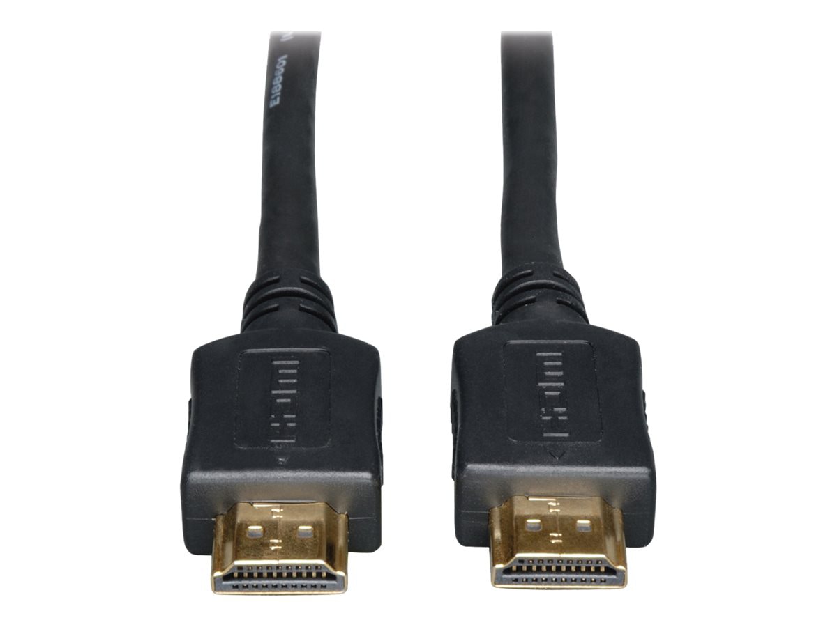 Eaton Tripp Lite Series High-Speed HDMI Cable, Digital Video with Audio, UHD 4K (M/M), Black, 25 ft. (7.62 m) - HDMI