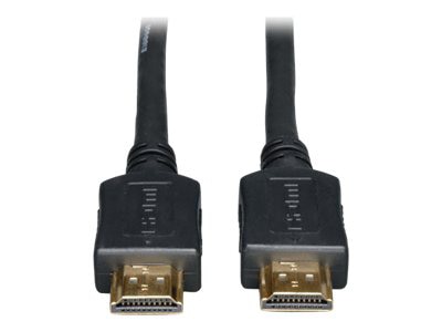 Thumbnail 2 of 3 for Eaton Tripp Lite Series High-Speed HDMI Cable, Digital Video with Audio, UHD 4K (M/M), Black, 25 ft. (7.62 m) - HDMI