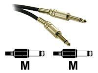 C2G Pro-Audio 6ft Pro-Audio 1/4in Male to 1/4in Male Cable - audio cable -