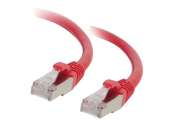 C2G 10' CAT5e Snagless Shielded Ethernet Network Patch Cable - Red