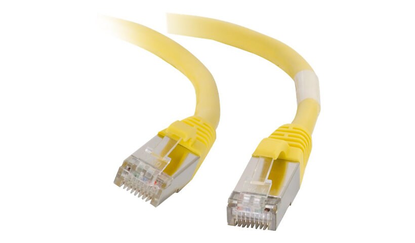 C2G 150ft Cat5e Snagless Shielded (STP) Ethernet Network Patch Cable - Yell