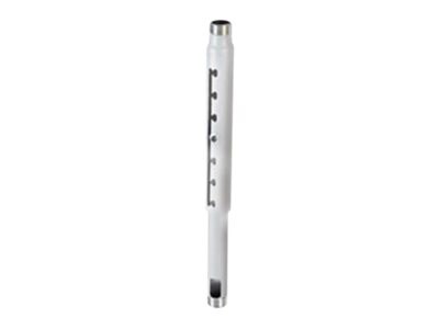 Chief 2-3' Adjustable Extension Column Pole - For Projectors - White