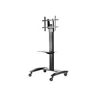 Peerless SmartMount Universal Flat Panel TV Cart SR560M cart - for flat panel - black