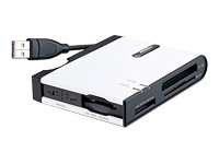 Addonics Mini DigiDrive II (Read-Only Firmware) - card reader - Hi-Speed USB