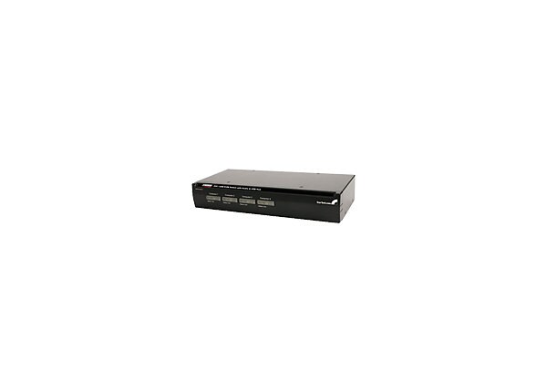 StarTech.com 4 port DVI KVM switch with USB Audio
