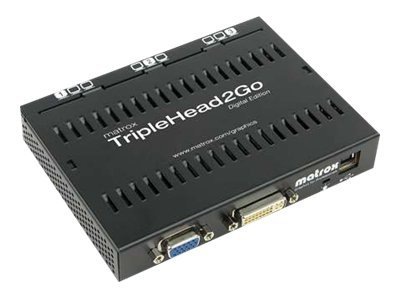 Matrox Graphics eXpansion Module TripleHead2Go - Digital Edition - video co