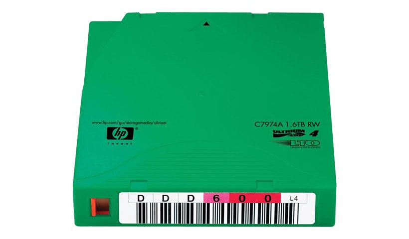 HPE Ultrium RW Custom Labeled Data Cartridge - LTO Ultrium 4 x 20 - 800 GB