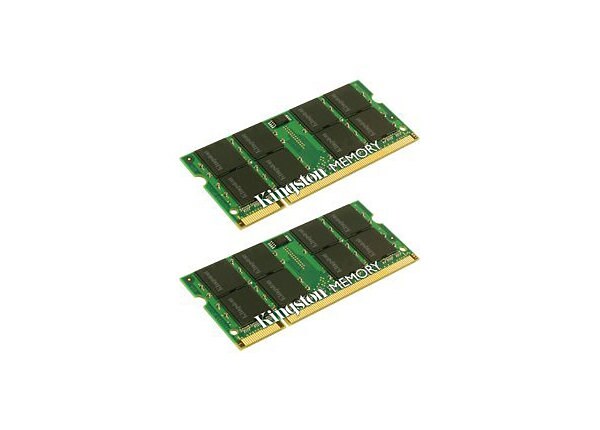 Kingston - DDR2 - 4 GB: 2 x 2 GB - SO-DIMM 200-pin