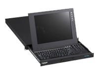 Black box ServView KVM Drawer with 19" LCD