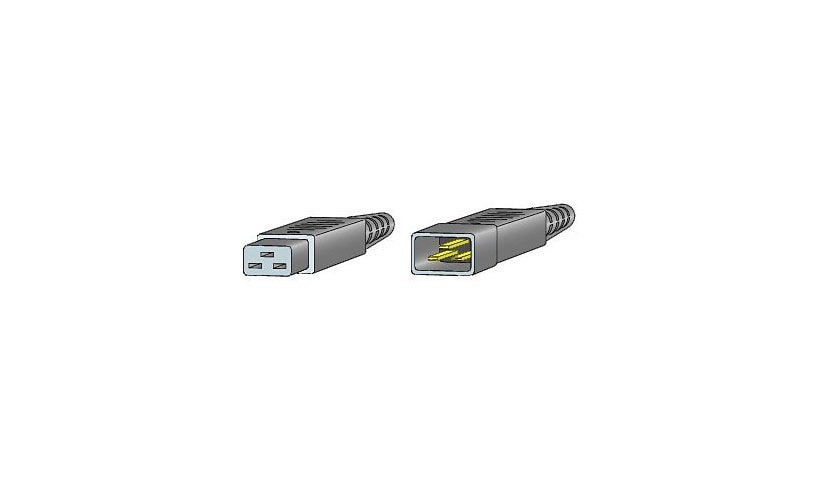 Cisco Jumper - power cable - IEC 60320 C20 to IEC 60320 C19 - 2.74 m