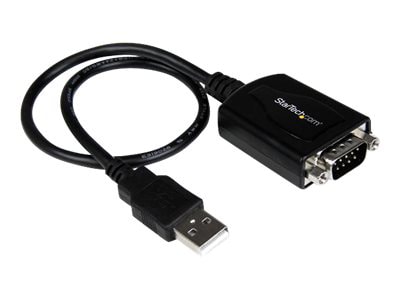 StarTech.com USB to Serial RS232 Adapter Cable with COM Retention 1'