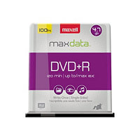 Maxell - DVD+R x 100 - 4.7 GB - storage media