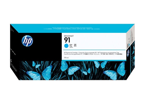 HP 91, (C9467A) Cyan Original Ink Cartridge HP 91, (C9467A) Cyan Original Ink Cartridge