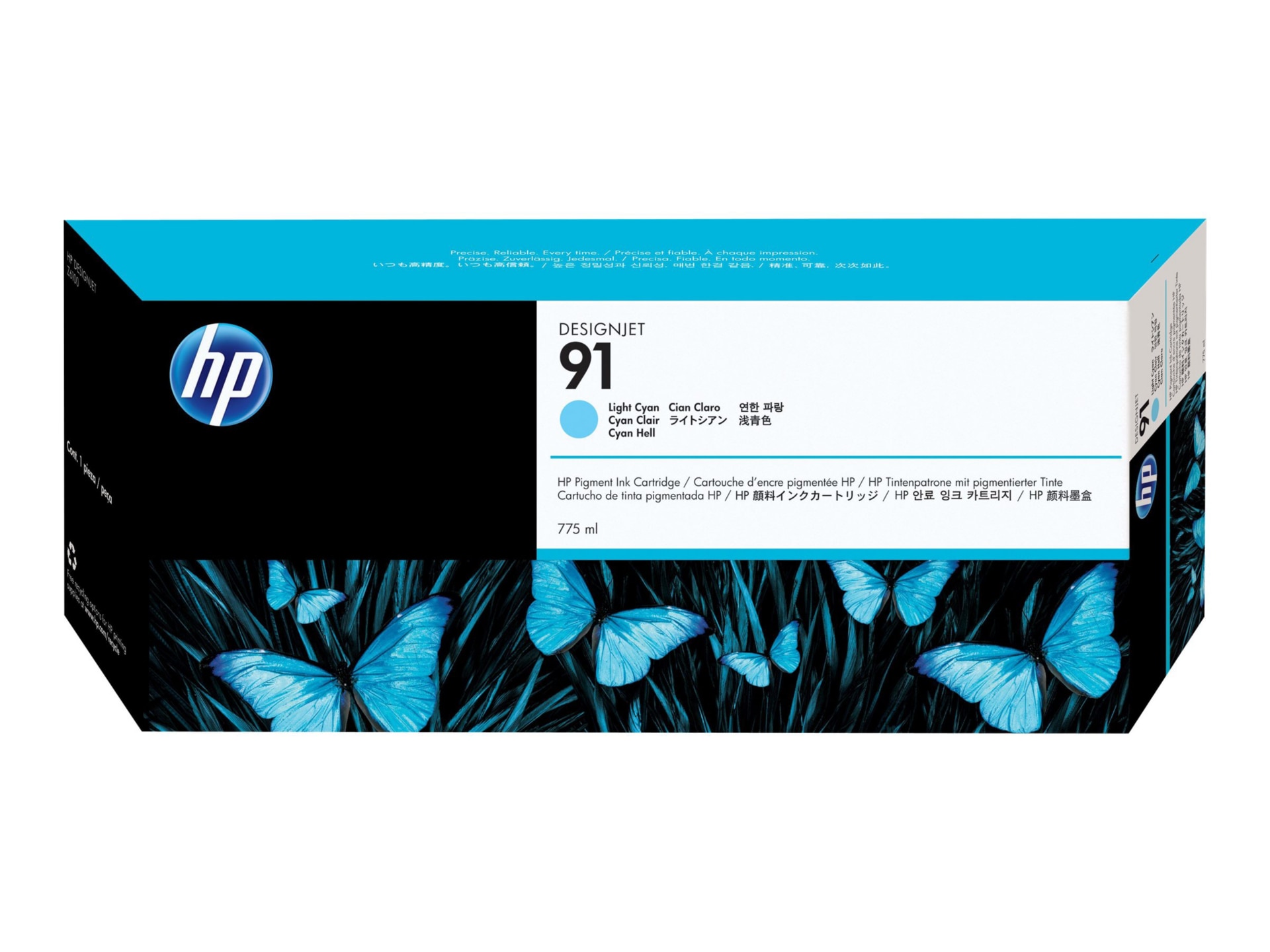 HP 91 (C9470A) Original Ink Cartridge - Single Pack