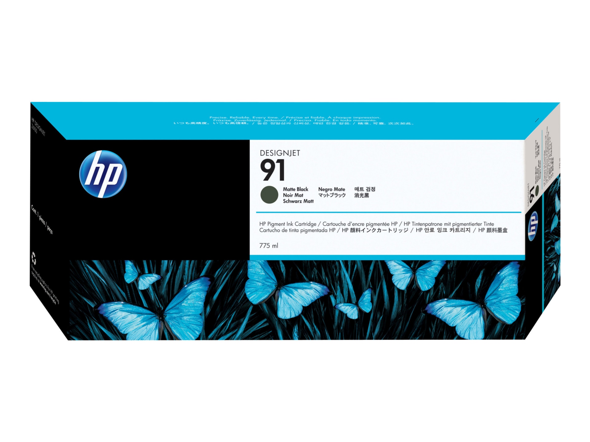 HP 91 (C9464A) Original Ink Cartridge - Single Pack