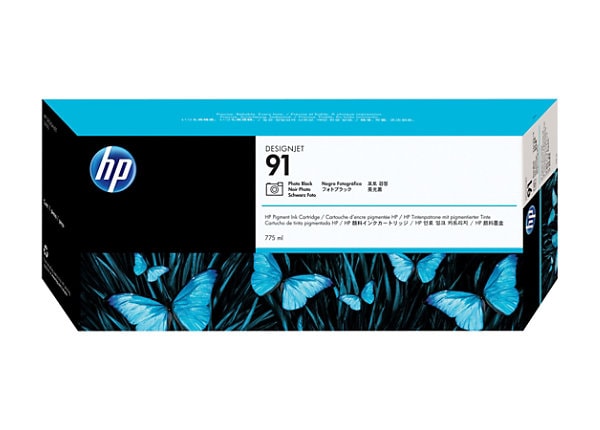HP 91, (C9465A) Photo Black Original Ink Cartridge HP 91, (C9465A) Photo Black Original Ink Cartridge