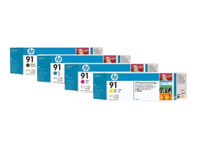 Thumbnail 3 of 5 for HP 91 (C9469A) Original Ink Cartridge - Single Pack