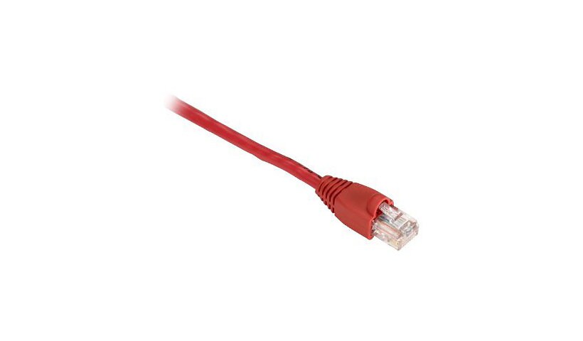 Black Box 5ft Cat5 CAT5e 350mhz Red UTP PVC Snagless Patch Cable 5'