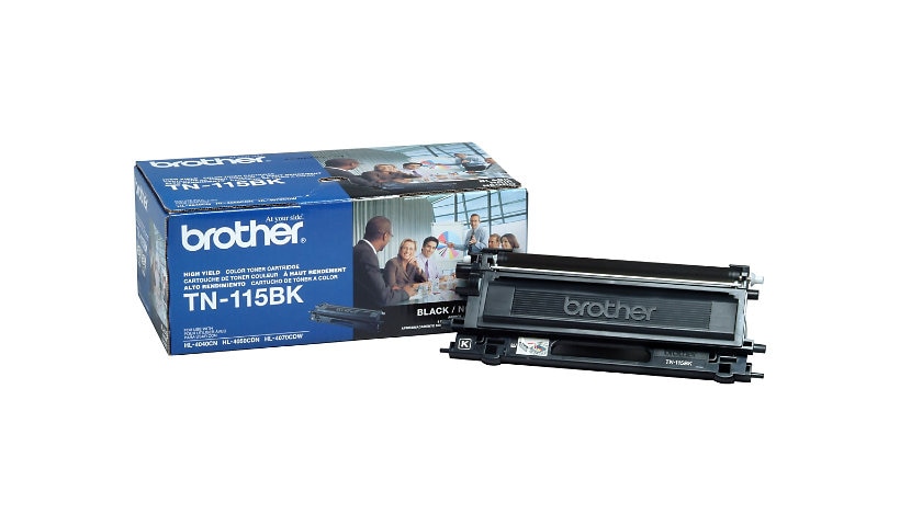 Brother TN115BK High Yield Black Toner Cartridge