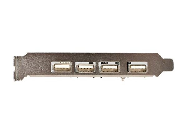 StarTech.com 5 Port PCI Express USB 2.0 Adapter Card - USB adapter - 5 ports