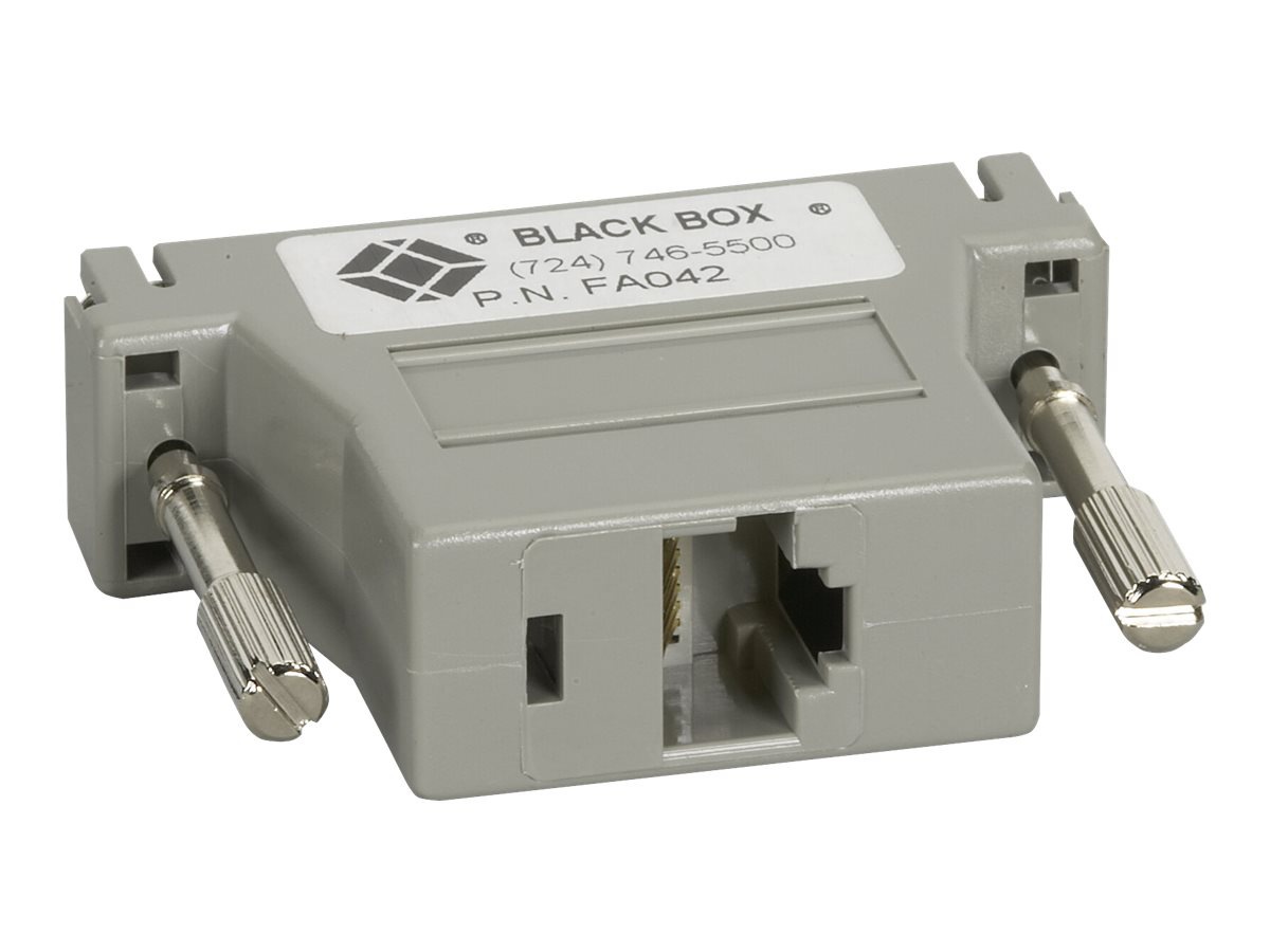 Thumbnail 2 of 2 for Black Box - modem adapter - DB-25 to RJ-45