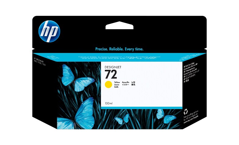 HP 72, (C9373A) Yellow Original Ink Cartridge