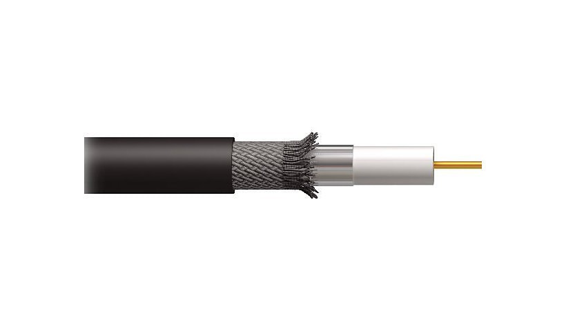 C2G RG6/U Dual Shield In Wall Coaxial Cable - antenna cable - RF - 1000 ft