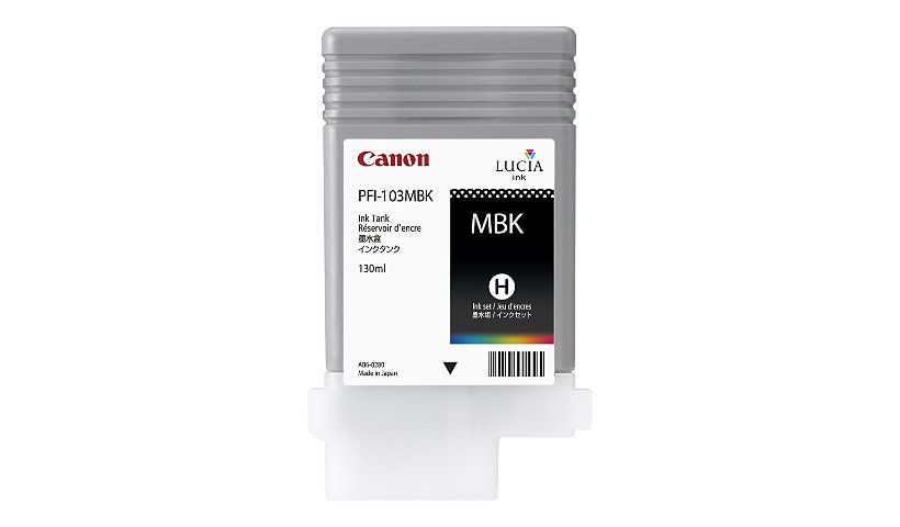 Canon PFI-103 MBK - matte black - original - ink tank