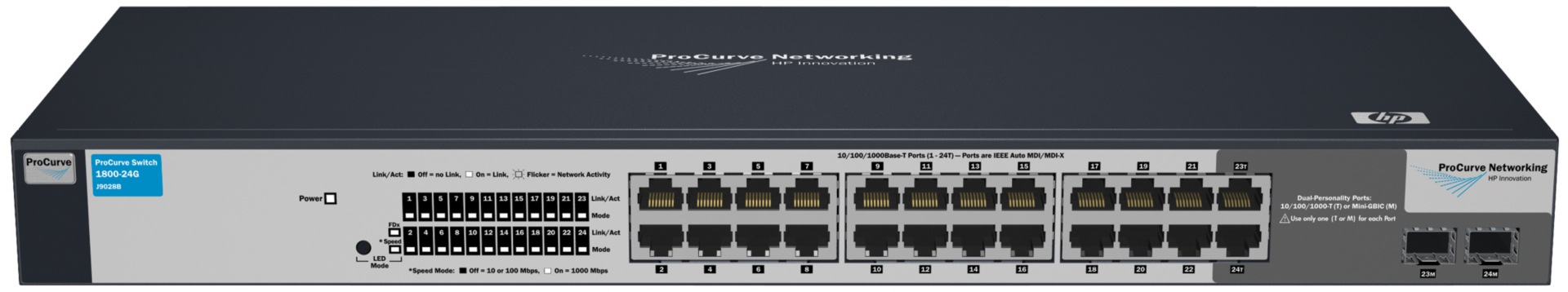 HP ProCurve 1800-24G Switch