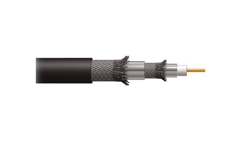 C2G RG6/U Quad Shield In Wall Coaxial Cable - antenna cable - RF - 1000 ft