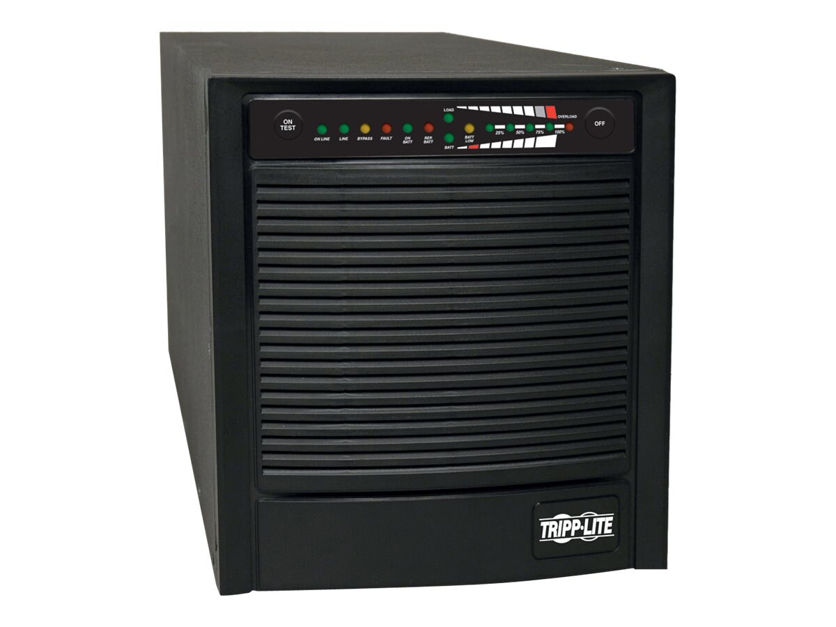 Tripp Lite UPS Smart Online 1500VA 1200W Tower 100V-120V USB DB9 SNMP RT - UPS - 1.2 kW - 1500 VA