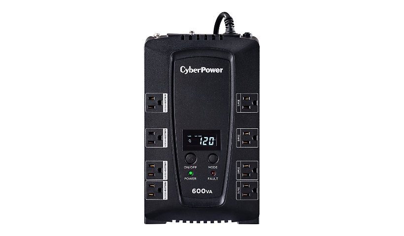 CyberPower CP600LCD - UPS - 340 Watt - 600 VA