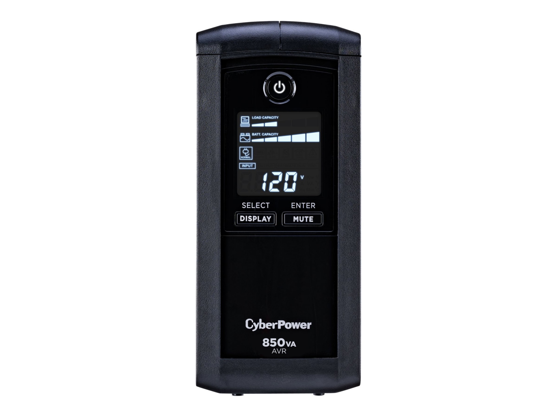 Thumbnail 2 of 7 for CyberPower Intelligent LCD CP850AVRLCD - UPS - 510 Watt - 850 VA