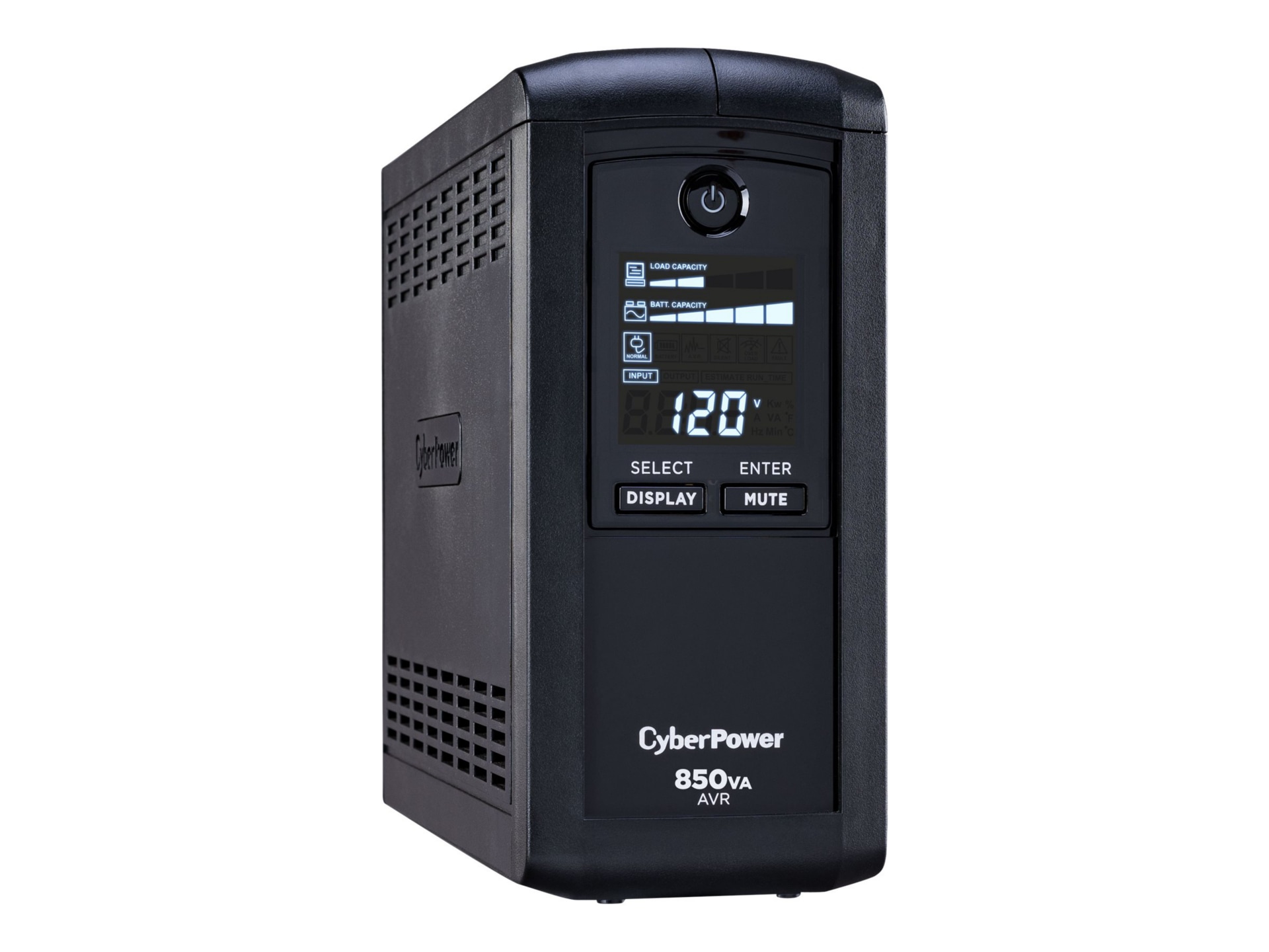 Thumbnail 3 of 7 for CyberPower Intelligent LCD CP850AVRLCD - UPS - 510 Watt - 850 VA