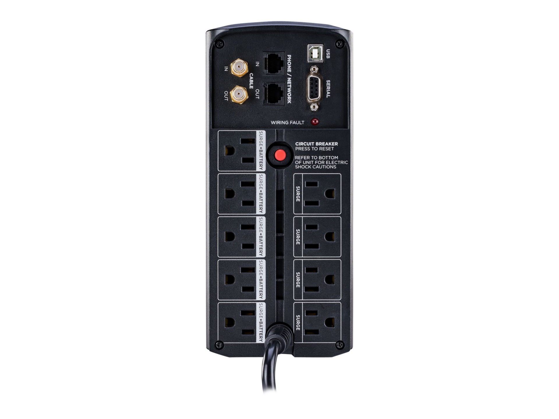 Thumbnail 4 of 7 for CyberPower Intelligent LCD CP850AVRLCD - UPS - 510 Watt - 850 VA