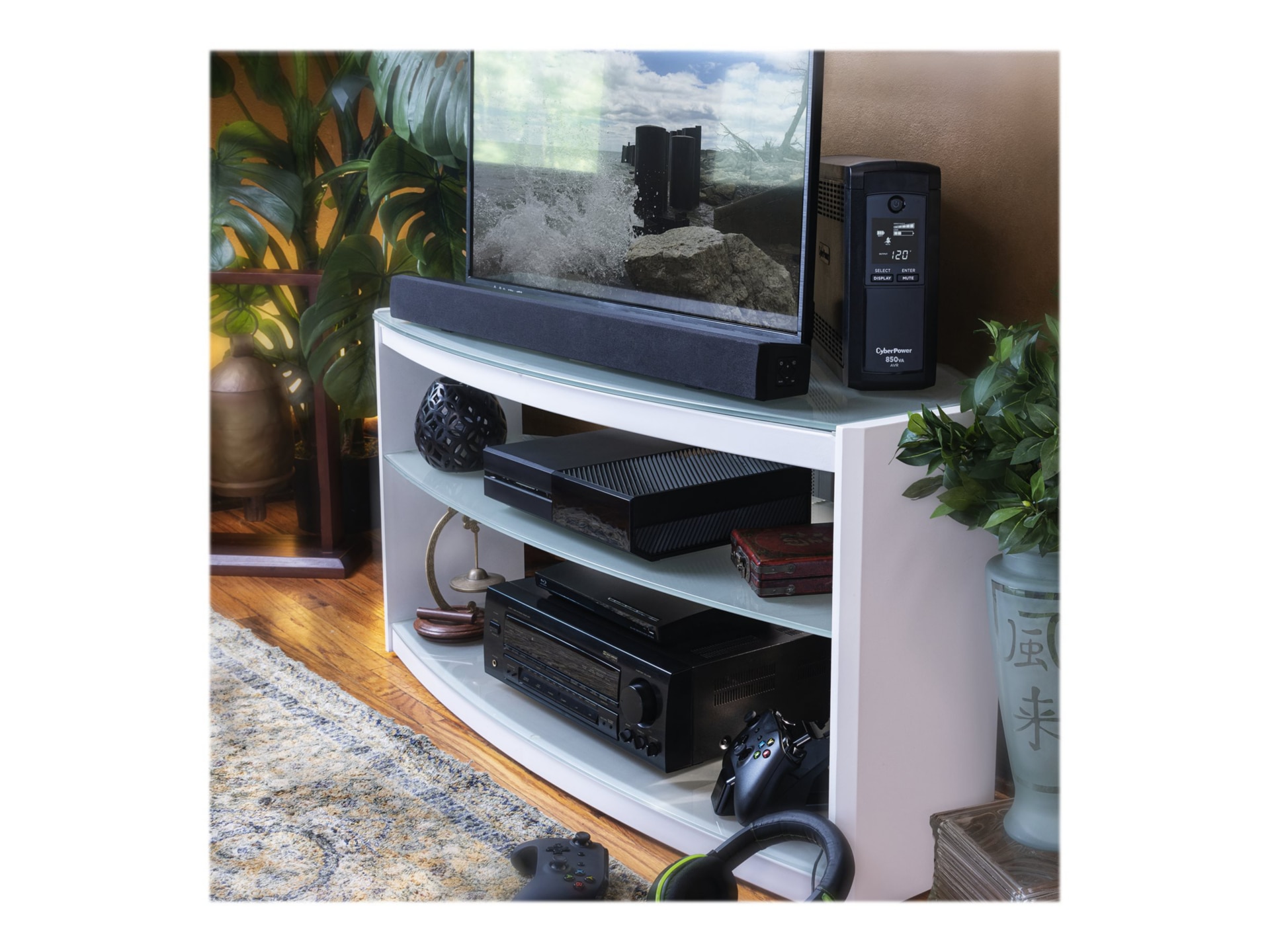 Thumbnail 7 of 7 for CyberPower Intelligent LCD CP850AVRLCD - UPS - 510 Watt - 850 VA