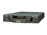 Quantum SuperLoader 3, one LTO-3 tape drive, 16 slots, LVD SCSI				
