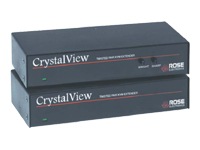 Rose CrystalView CAT5 USB KVM Extender Kit, Local and Remote Units