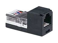 Panduit Category 5e, RJ45, Leadframe, 8-position, 8-wire Universal Module, Black