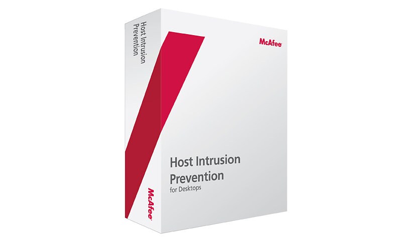 McAfee Host Intrusion Prevention for Desktop - license + 1 Year Gold Suppor