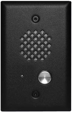 Viking Electronics Single Gang Entry Phone - Black