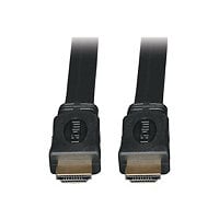 Eaton Tripp Lite Series High-Speed HDMI Flat Cable, Digital Video with Audio, UHD 4K (M/M), Black, 3 ft. (0.91 m) - HDMI