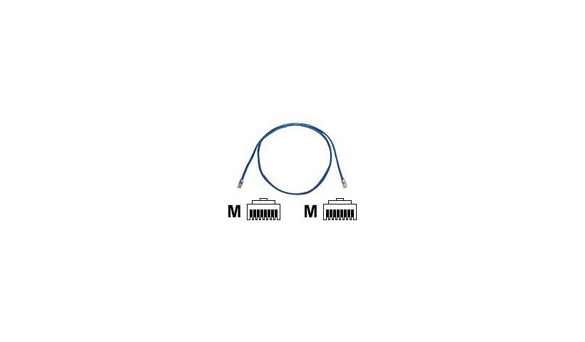 Panduit TX5e patch cable - 5 ft - blue